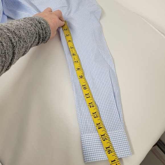 Cat & Jack Blue Tailored Button Down Shirt - Picture 8 of 12